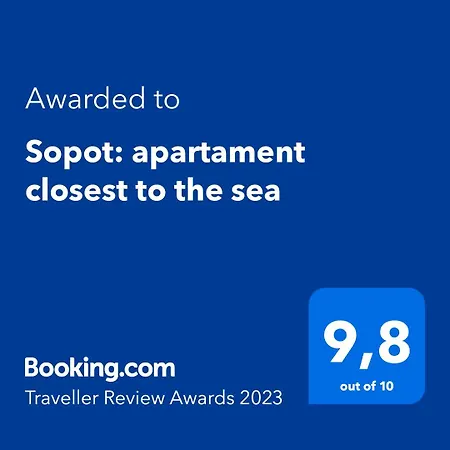 アパート Sopot: Apartament Closest To The Sea *